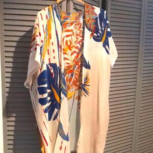 NWOT Long Kimono